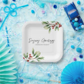 Company Holiday Party  ペーパープレート (パーティー)