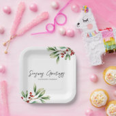 Company Holiday Party  ペーパープレート (パーティー)