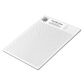 Company Logo Black Grid Graph Project Identifier ノートパッド (アングル)