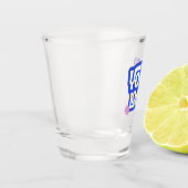Company Logo Branded Simple Business ショットグラス (左)