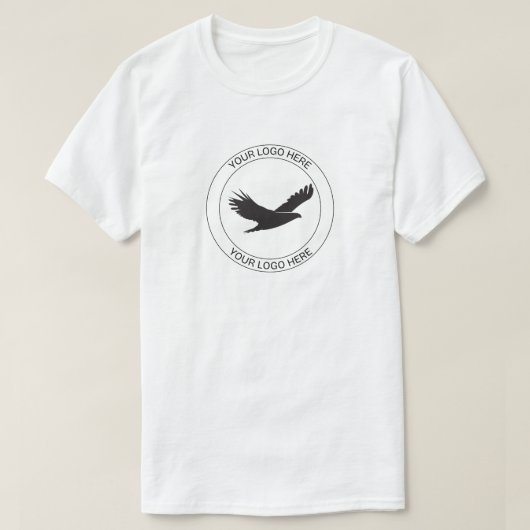 Company Logo Business Logo Custom School Logo Tシャツ (デザイン正面)