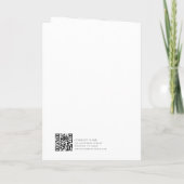 Company Logo Corporate QR code Merry Christmas シーズンカード (裏面)