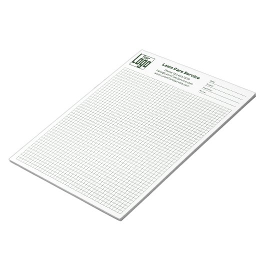 Company Logo Grid Graph Project Identifier ノートパッド (アングル)