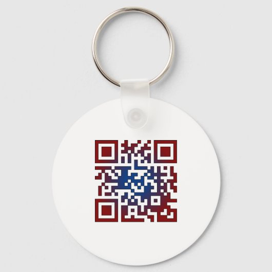 Company Logo QR code Key Ring キーホルダー (裏面)
