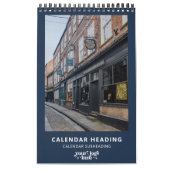 Company Logo Simple Modern Minimalist Promotional  カレンダー (カバー)