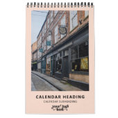 Company Logo Simple Modern Minimalist Promotional カレンダー (カバー)