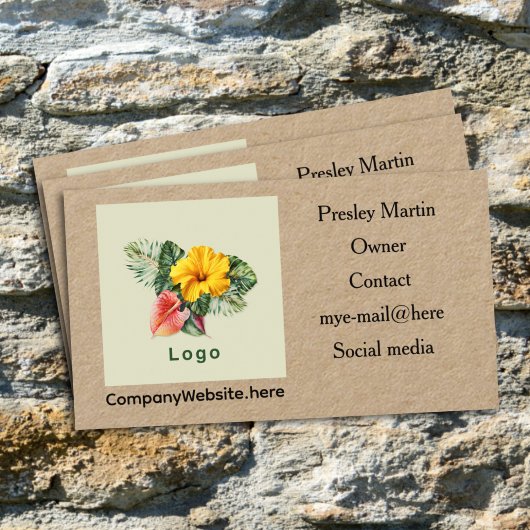 Company Logo Template Business Card Template 名刺