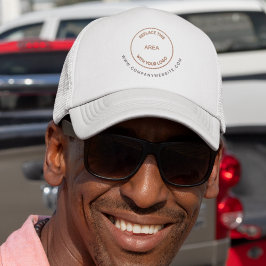 Company Logo Website Business Promo キャップ