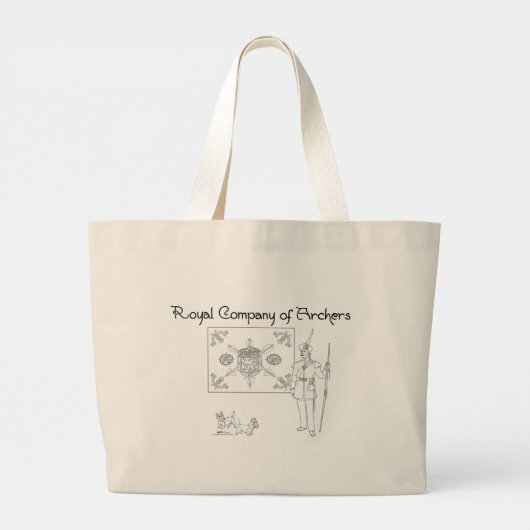 Company of 王室の Archers Tote Bag ラージトートバッグ (裏面)