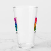 Company Small Businessロゴはこちらテンプレートビール タンブラーグラス (左)