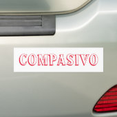 COMPASIVOバンパーステッカー バンパーステッカー (車上)