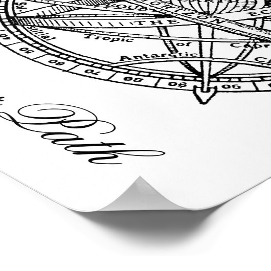 Compass：パスを検索 ポスター (角)