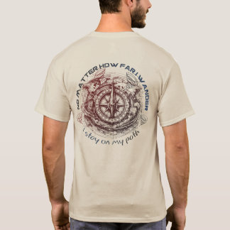 Compass Adventure Explorer T Shirt Tee Casual Wear Tシャツ