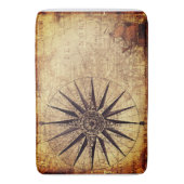 Compass Discovery Age Worldマップヴィンテージ バスマット (正面縦)