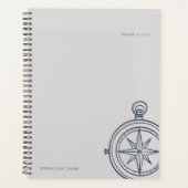 Compass Hard Cover Planner- Midnight Cartographer  プランナー手帳 (正面)