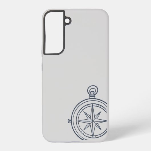 Compass- Midnight Cartographer- phone Cover Samsung Galaxyケース (裏面)