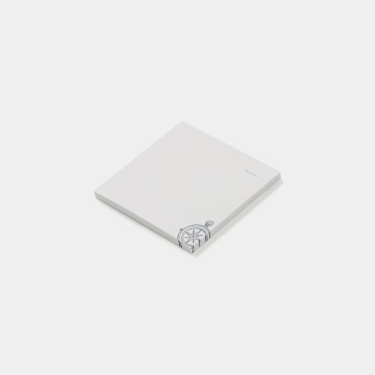 Compass-Midnight Catographer-Minimalist ポストイット (アングル)