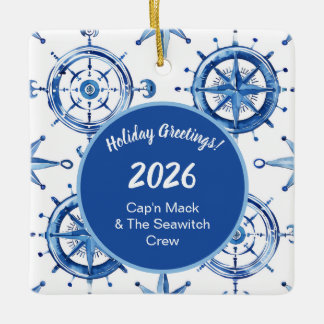 Compass Rose セラミックオーナメント