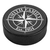 Compass star monogram personalizableエンブレム アイスホッケーパック (3/4)