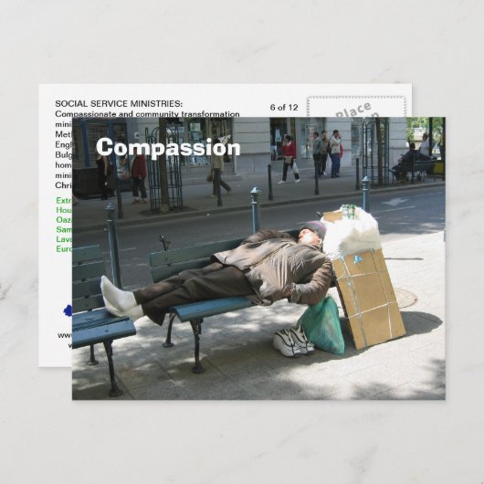 Compassion ポストカード (正面/裏面)