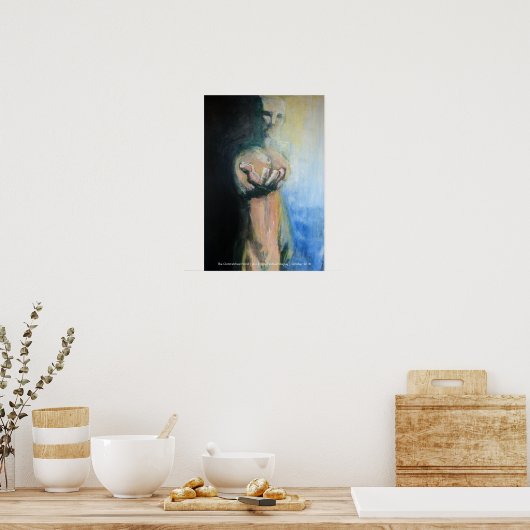 "Compassion: The Outstretched Hand" ポスター (キッチン)