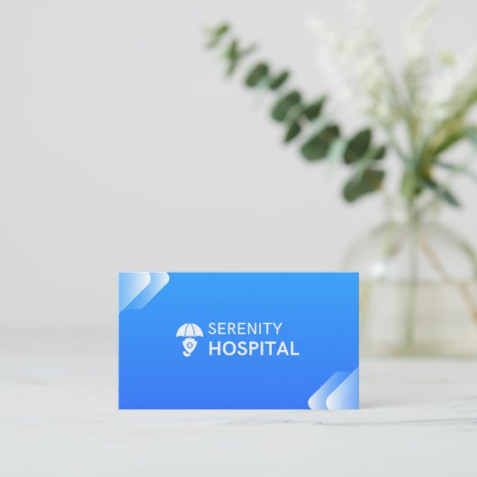 Compassionate Care Physician business card 名刺 (スタンド正面)