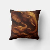 Compassionate Elephants  クッション (裏面)