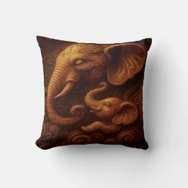 Compassionate Elephants  クッション