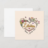 Compassionate Librarian -フローラハートデザイン (正面/裏面)