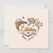 Compassionate Librarian -フローラハートデザイン (正面)