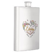 Compassionate Librarian -フローラハートデザイン フラスク (右)