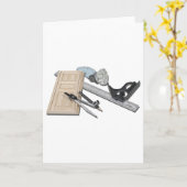 CompassRulerDoorKnobTools021411 カード (黄色い花)