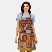 Compensation, Kandinsky Inspired Geometric Art エプロン (着用した状態)
