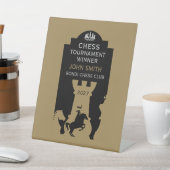 Competitive Chess Players Award 台座サイン (インサイチュ)