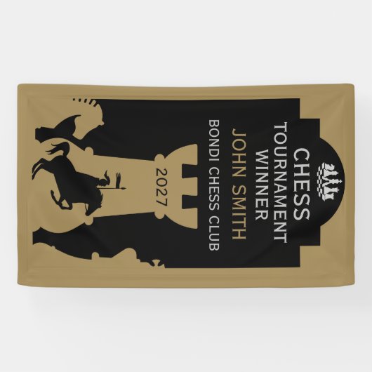 Competitive Chess Players Award 横断幕 (横)