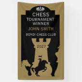 Competitive Chess Players Award 横断幕 (縦)
