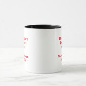 "Complaint Department is Closed" Insulated Mug マグカップ (中央)