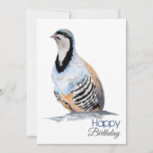 COMPLEANNO del cacciatore di coturnci 招待状 (正面)