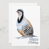 COMPLEANNO del cacciatore di coturnci 招待状 (正面/裏面)