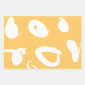 Complementary color set Wrapping Paper flat sheets ラッピングペーパーシート (正面)