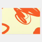 Complementary color set Wrapping Paper flat sheets ラッピングペーパーシート (正面2)