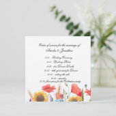 Completely Customisable Program/ Order of servie プログラム (スタンド正面)