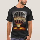 Complex Design On Semi Transparent Hot Air Balloon Tシャツ (正面)