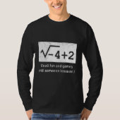 Complex numbers math tシャツ (正面)