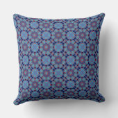 Complex Symmetrical Geometric Print Cushion in Ind クッション (裏面)