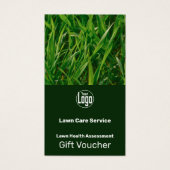 Complimentary Garden Service Gift Voucher Card (正面)