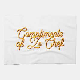 Compliments of the Chef キッチンタオル