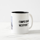 Compoの大砲のコーヒー・マグ ツートーンマグカップ (正面右)
