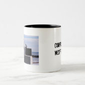 Compoの大砲のコーヒー・マグ ツートーンマグカップ (中央)
