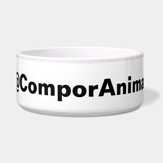 Comportamiento animal ボウル (正面)